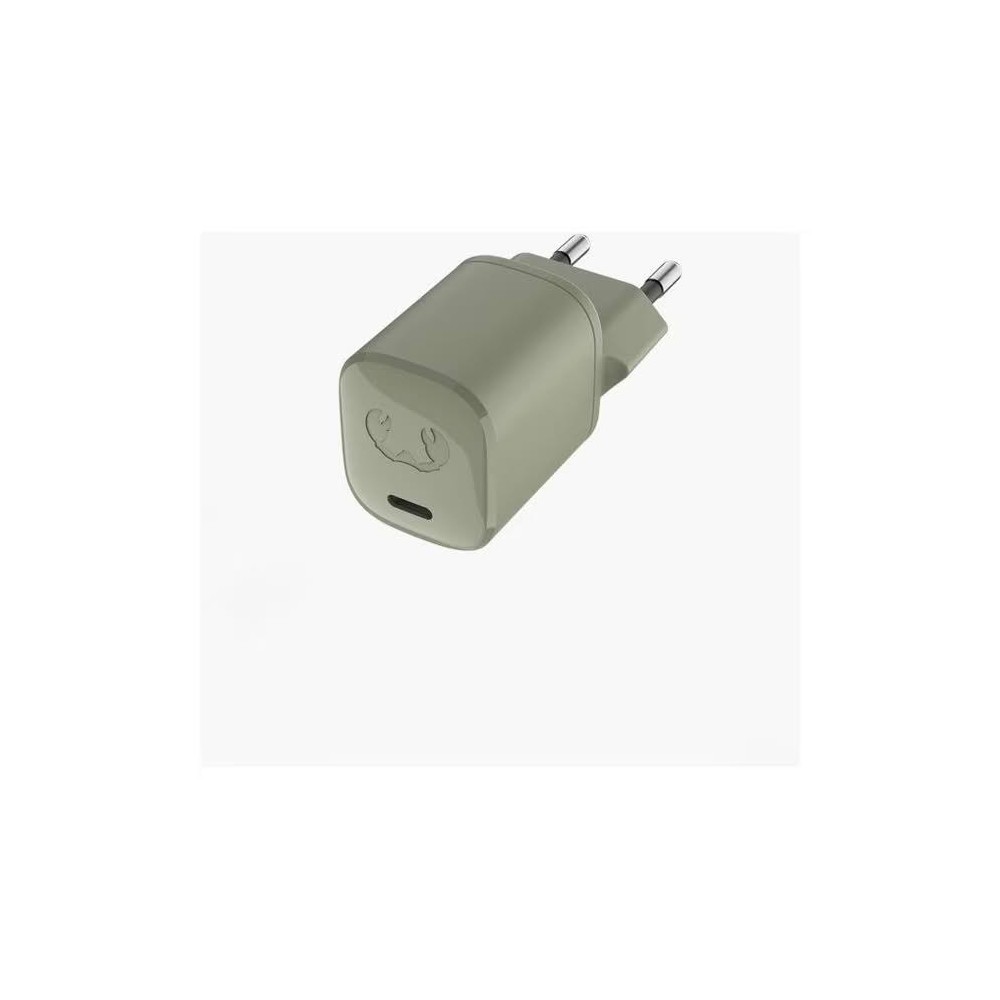 Chargeur mural USB-C PD 20W – Fresh 'n Rebel Mini Charger Dried Green